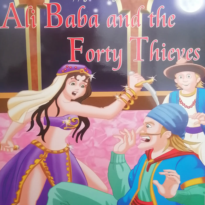 LARGE PRINT SUNNY FAIRY TALES ALI BABA AND THE FORTY THIEVES