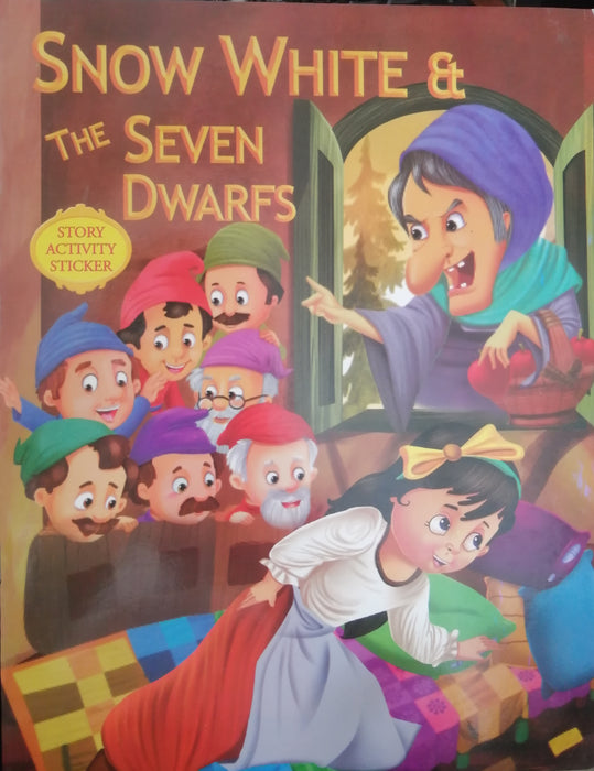 SNOW WHITE AND THE SEVEN DWARFS STORY ACTIVITY STICKER