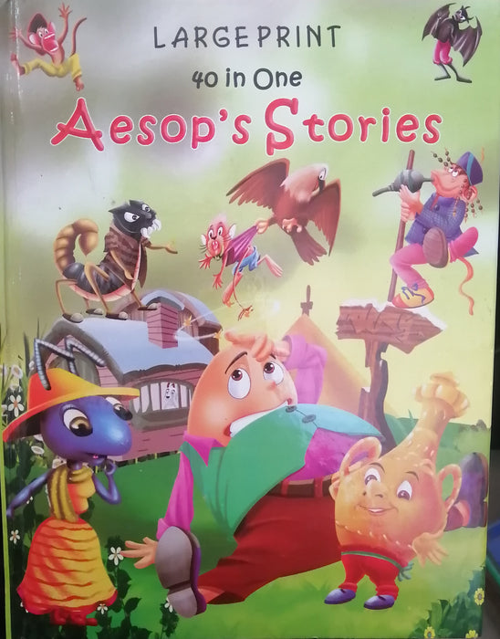 LARGE PRINT 40 in ONE AESOP'S STORIES