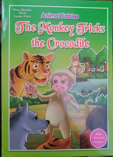 ANIMAL FABLES THE MONKEY TRICKS THE CROCODILE