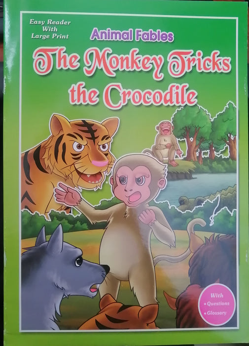 ANIMAL FABLES THE MONKEY TRICKS THE CROCODILE