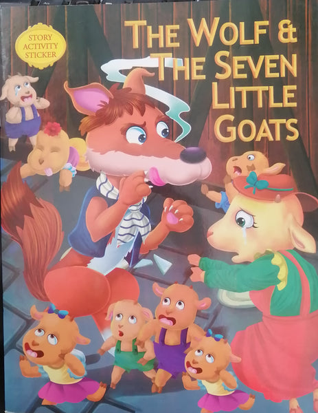 THE WOLF & THE SEVEN LITTLE GOATS STORY ACTIVITY STICKER