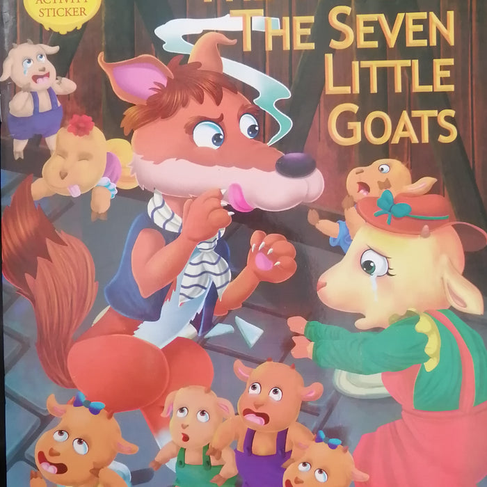 THE WOLF & THE SEVEN LITTLE GOATS STORY ACTIVITY STICKER