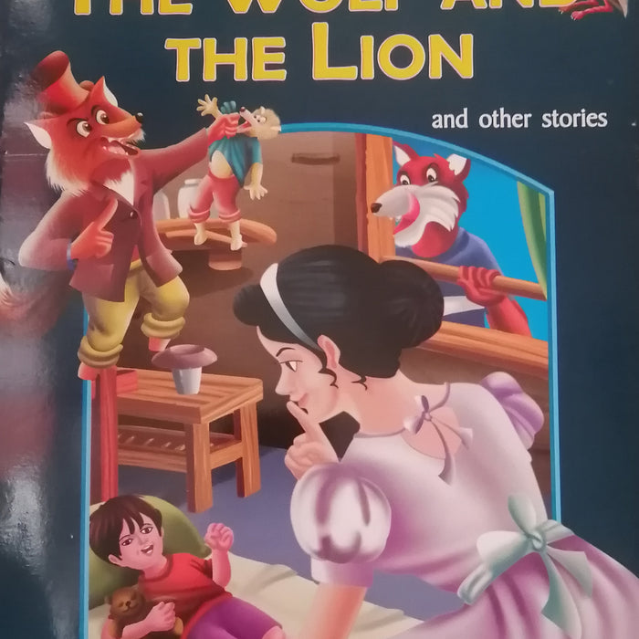 LARGE PRINT 7 IN ONE AESOP'S FABLES THE WOLF AND THE LION AND OTHER STORIES