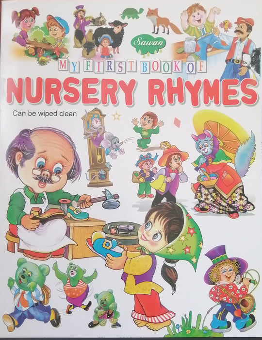 MY FIRST BOOK OF NURSERY RHYMES CAN BE WIPED CLEAN