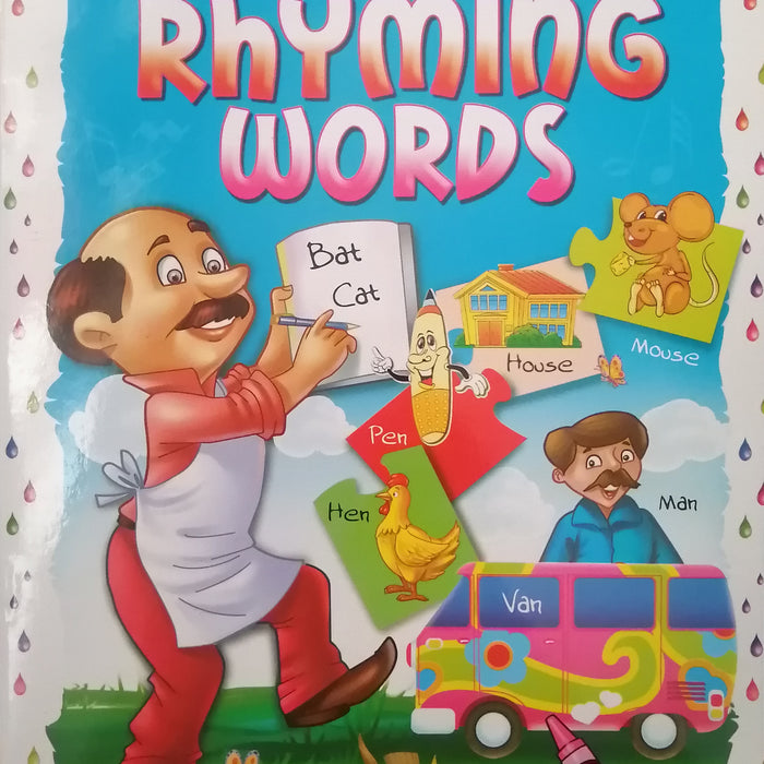 COLOUR & LEARN RHYMING WORDS