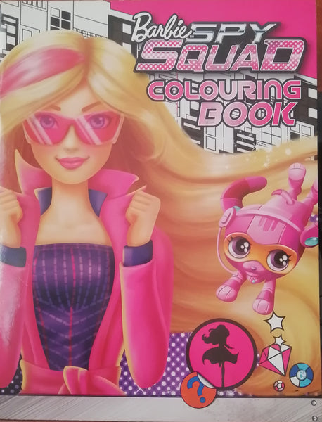 BARBIE SPY SQUAD COLOURING BOOK