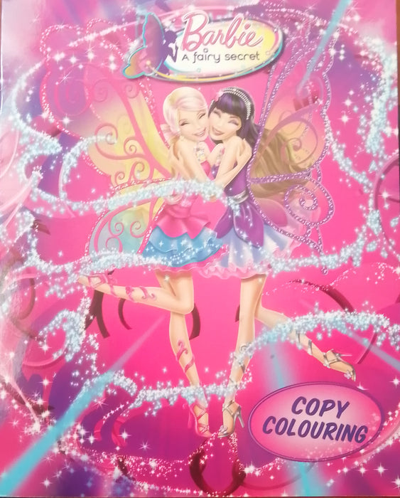 BARBIE A FAIRY SECRET COPY COLOURING