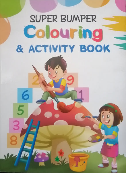 SUPER BUMPER COLOURING AND ACTIVITY BOOK