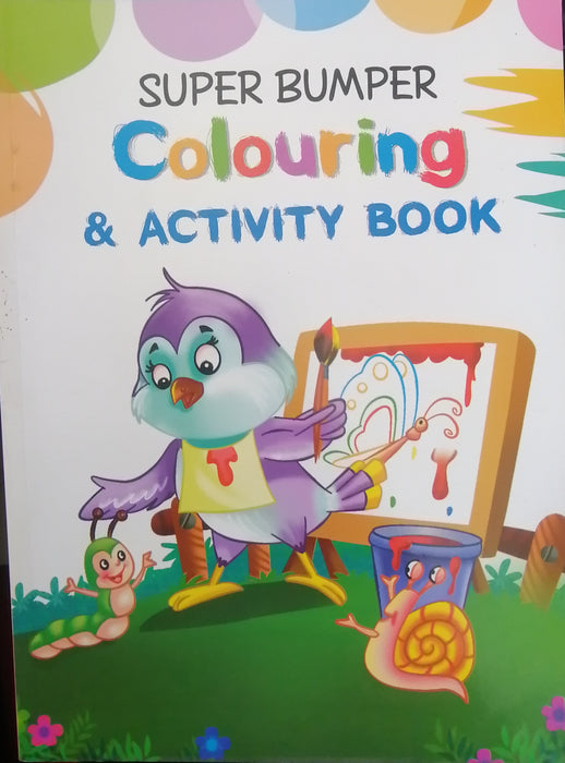 SUPER BUMPER COLOURING AND ACTIVITY BOOK