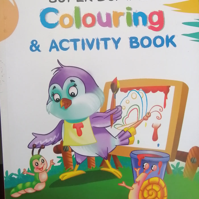 SUPER BUMPER COLOURING AND ACTIVITY BOOK