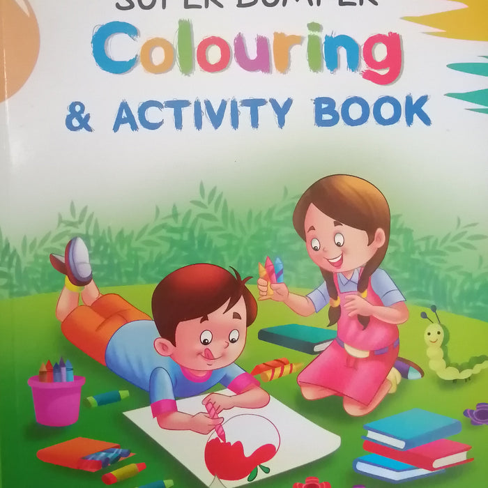 SUPER BUMPER COLOURING AND ACTIVITY BOOK