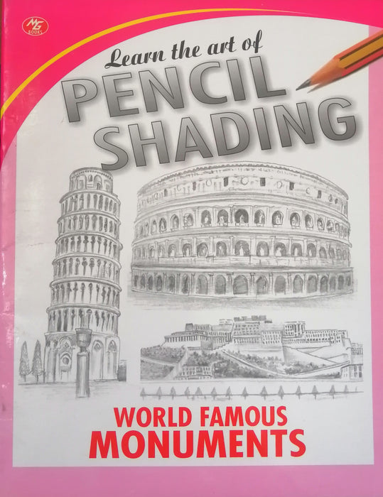 LEARN THE ART OF PENCIL SHADING WORLD FAMOUS MONUMENTS