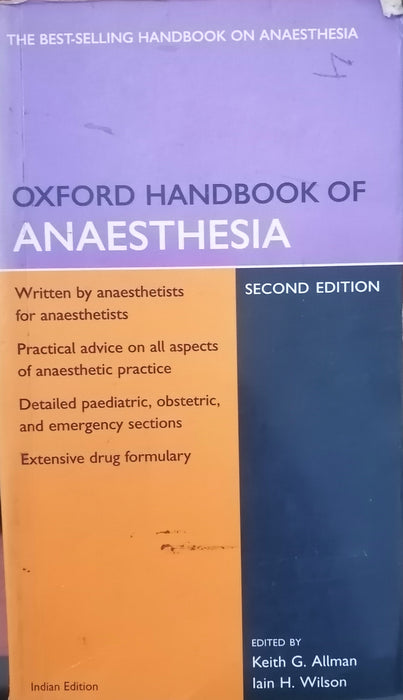 OXFORD HANDBOOK OF ANAESTHESIA SECOND EDITION