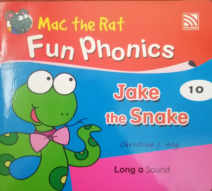 MAC THE RAT FUN PHONICS JAKE THE SNAKE BOOK 10