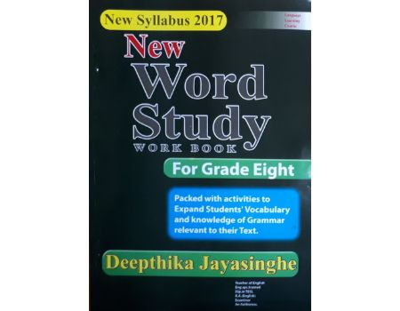 NEW WORD STUDY WORKBOOK FOR GRADE 8