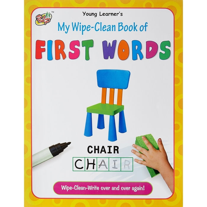 YLP MY WIPE-CLEAN BK OF FIRST WORDS