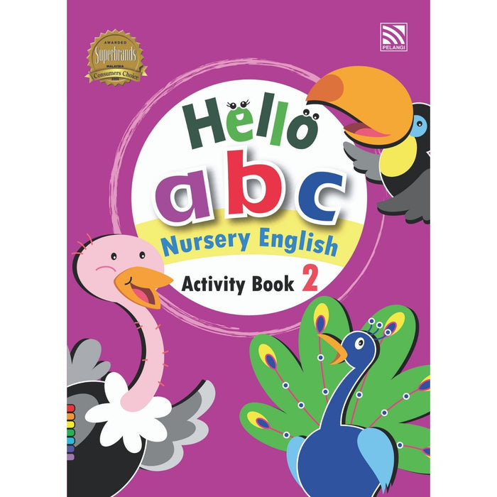 Hello abc Nursery English Activity Book 2