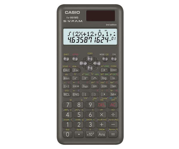 CASIO FX-991MS 2ND EDITION SCIENTIFIC CALCULATOR