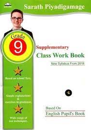SUPPLEMENTRY CLASS WORK BOOK GRADE 9