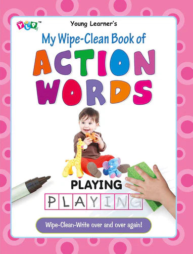 YLP MY WIPE-CLEAN BK OF ACTION WORDS