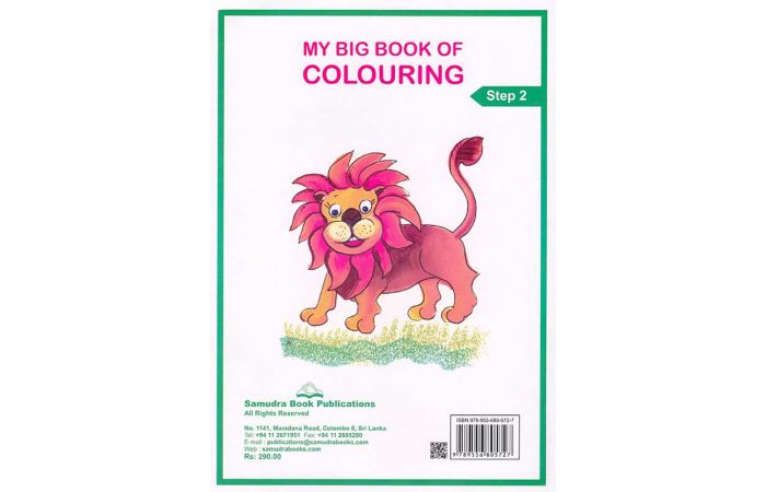 MY BIG BOOK OF COLOURING STEP 2