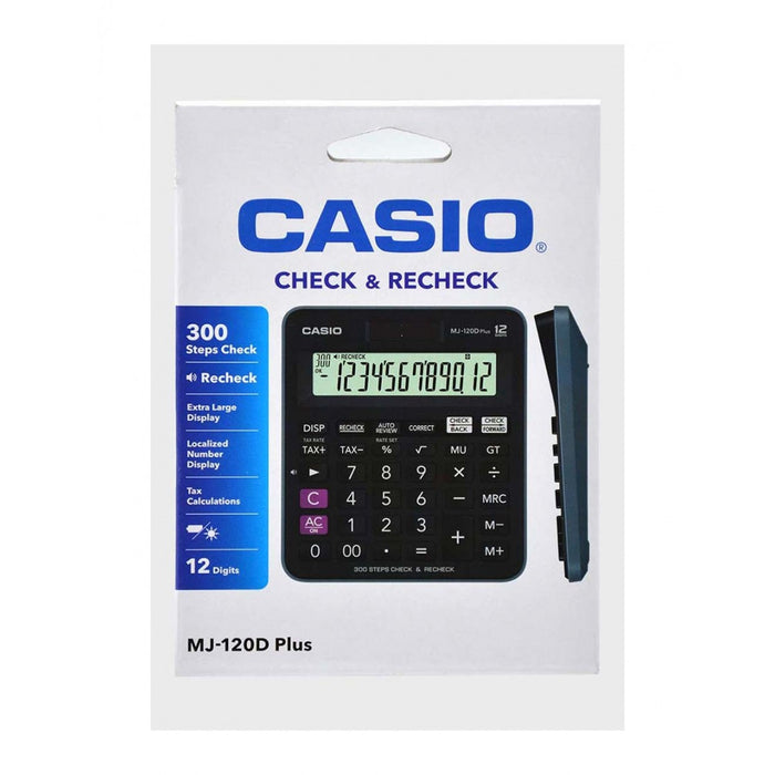 CASIO DESKTOP CALCULATOR 12 DIGIT - DJ-120PLUS