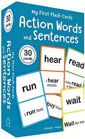 MY FIRST FLASH CARDS ACTON WORDS AND SENTENCES