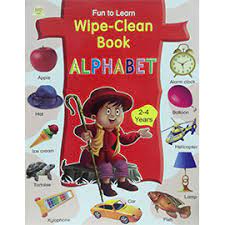 FUN TO LEARN WIPE CLEAN BK ALPHABET 2-4 YEARS