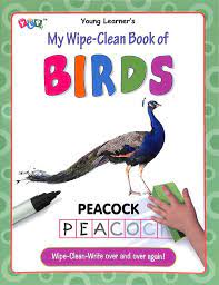 YLP MY WIPE-CLEAN BK OF BIRDS