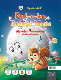 Together with Peek a boo English Magic Alphabet Recognition A for Nursery