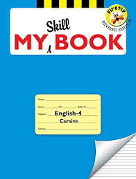 My Skill Book  English - 4 Cursive