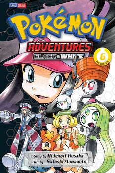 POKEMON ADVENTURES BLACK AND WHITE 6