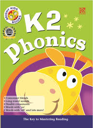 K2 Phonics Workbook Bright Kids Books  for (Kindergarten 2)