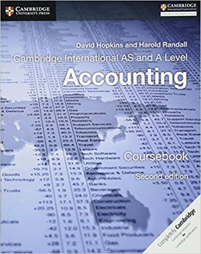 Cambridge International AS and A Level Accounting Coursebook : 2nd Edition