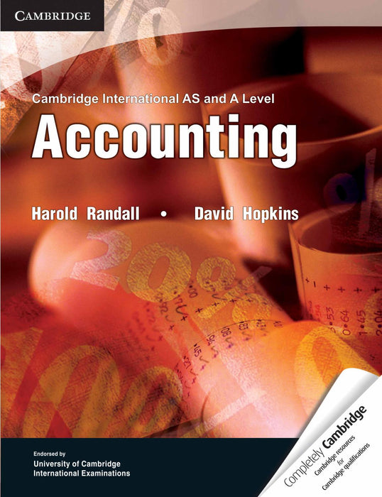 Cambridge International AS and A Level Accounting Textbook